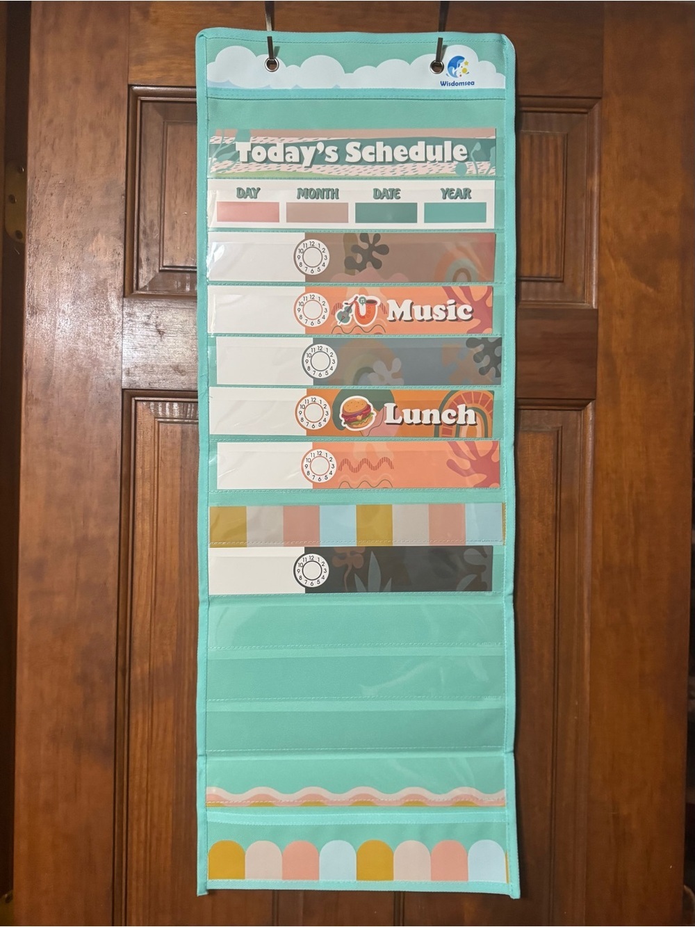 WISDOMSEA HANGING SCHEDULE BOARD